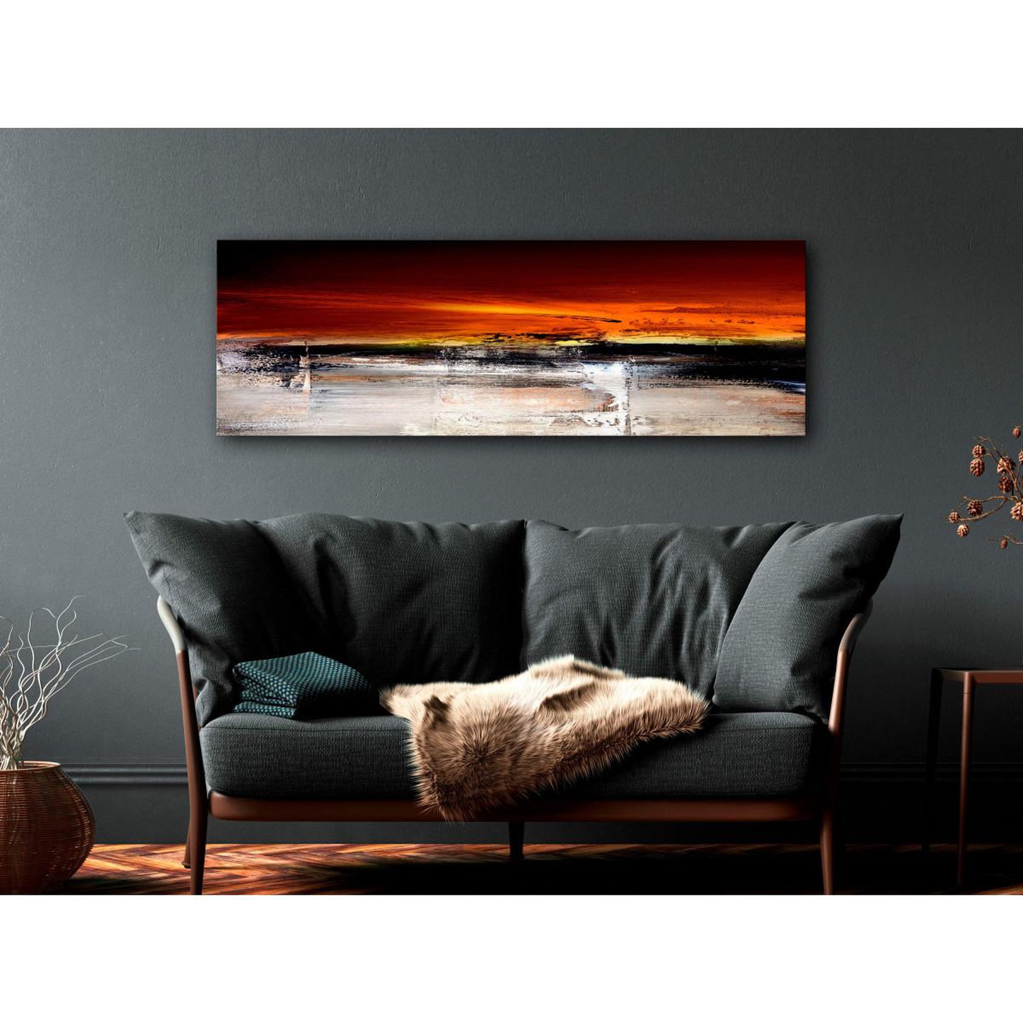 Voir la diapositive 2 : Paris Prix Tableau imprimé  honey landscape narrow