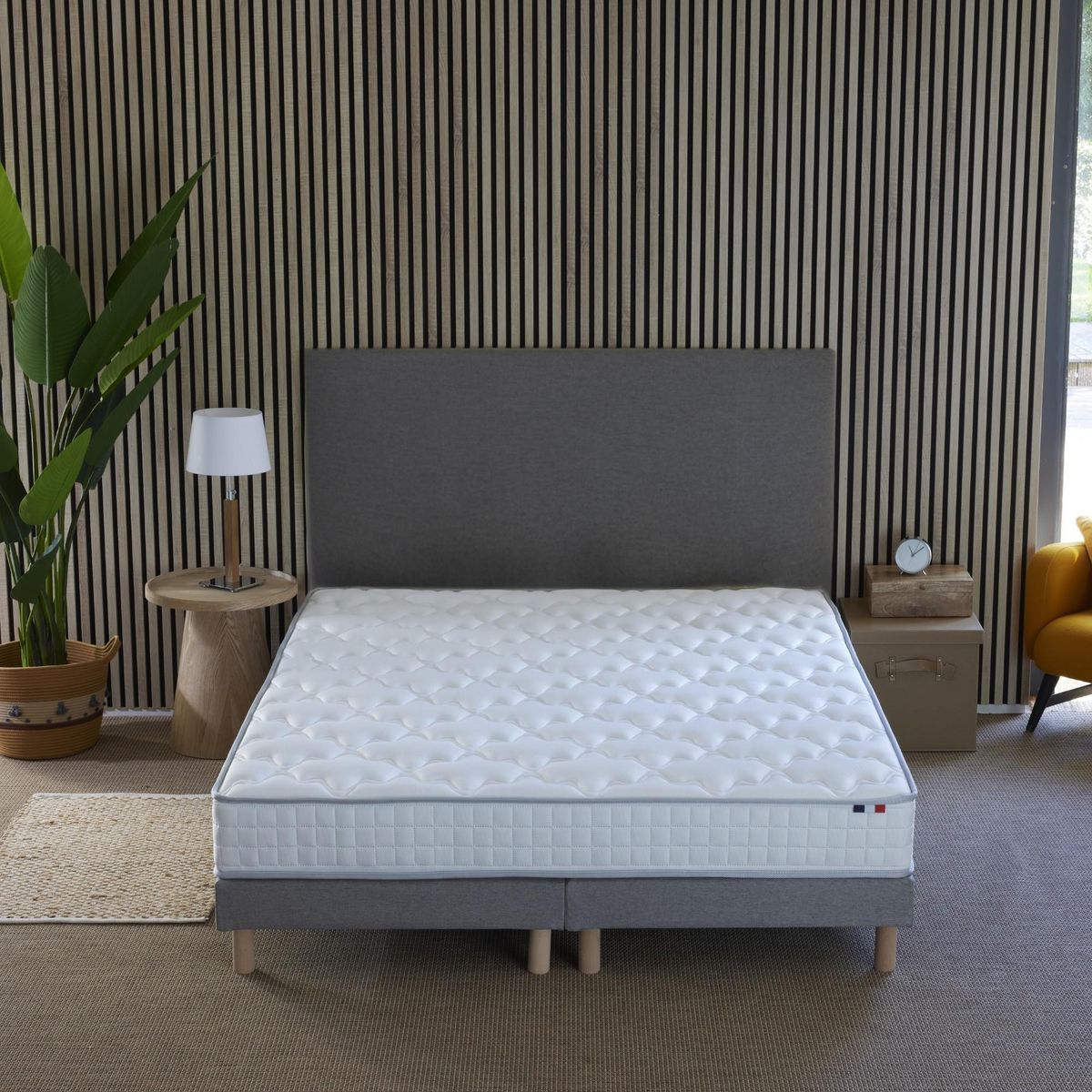 IDLITERIE Matelas ETOILE Ressorts ensachés - Made in France