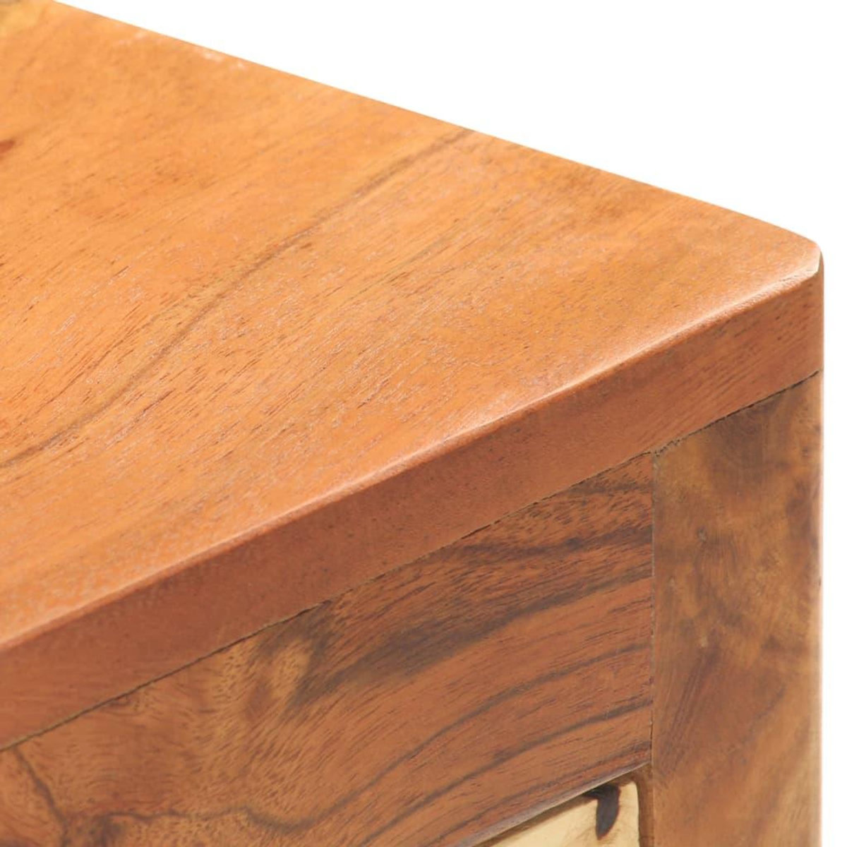 VIDAXL Meuble TV 116x30x40 cm Bois d'acacia massif