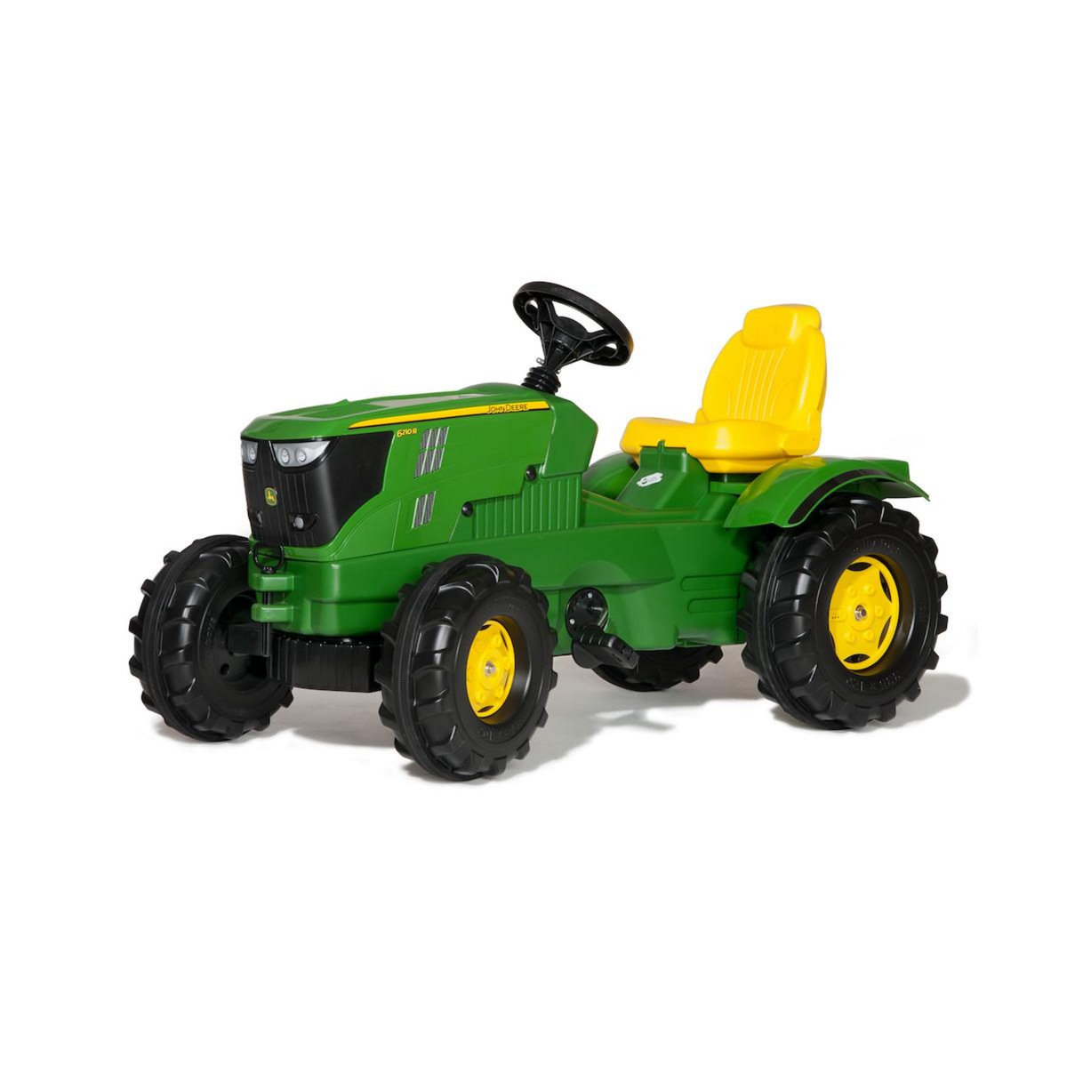 ROLLY TOYS Tracteur à Pédales Rolly Toys rollyFarmtrac John Deere 6210R - Jeu Éducatif pour Enfants de 3 à 8 Ans