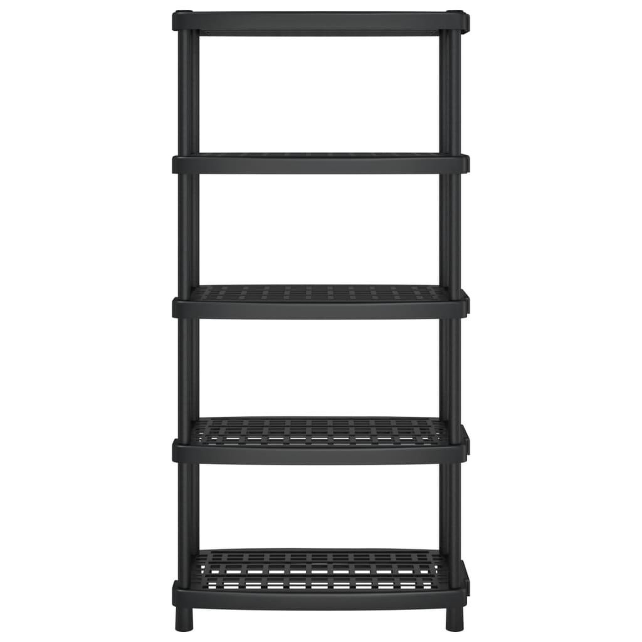 Voir la diapositive 3 : VIDAXL Etagere de rangement a 5 niveaux noir 93,5x45,5x194,5 cm PP