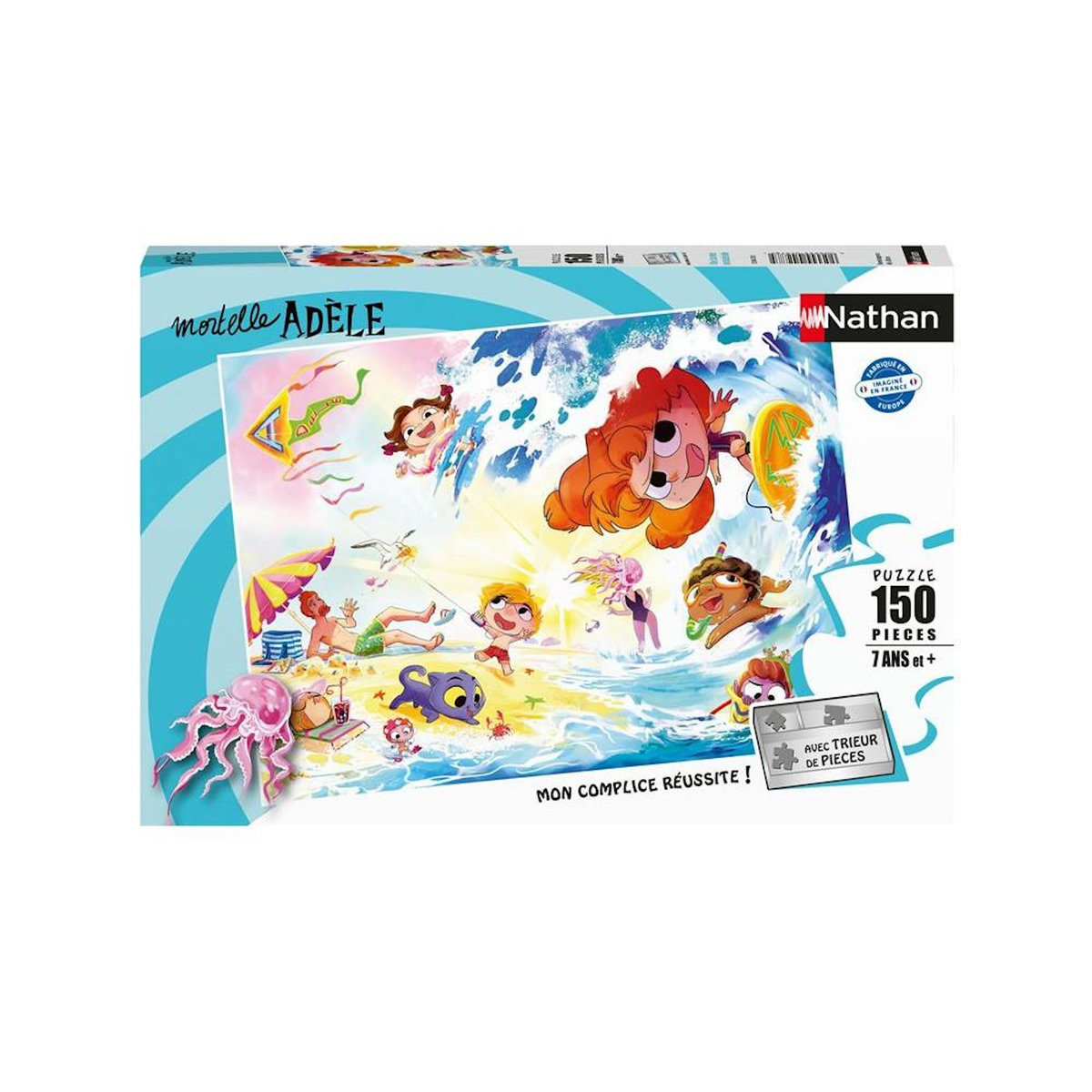 Nathan Puzzle 150 pièces - Mortelle Adèle : Une journée sensagéniale - Nathan