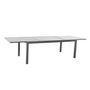 Voir la diapositive 3 : CREADOR Table de jardin extensible 200/300X100x75cm aluminium gris anthracite VITTAL 