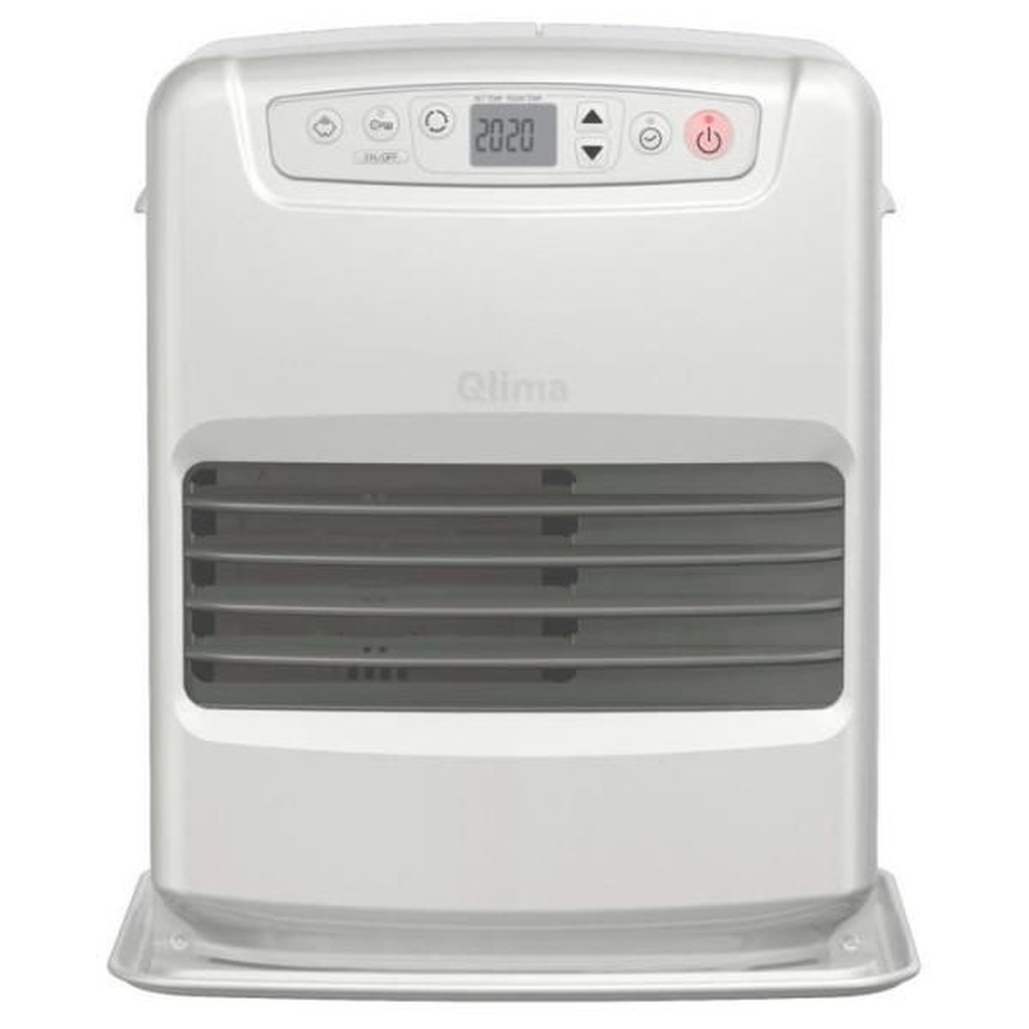 QLIMA Poele a pétrole électronique qlima sre 3231c2 3,1 kw pour volume 120m3/48m2, systeme anti odeur, régulation température, gri
