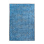 Voir la diapositive 1 : Paris Prix Tapis Tissé à Poils Courts  Antique  Bleu