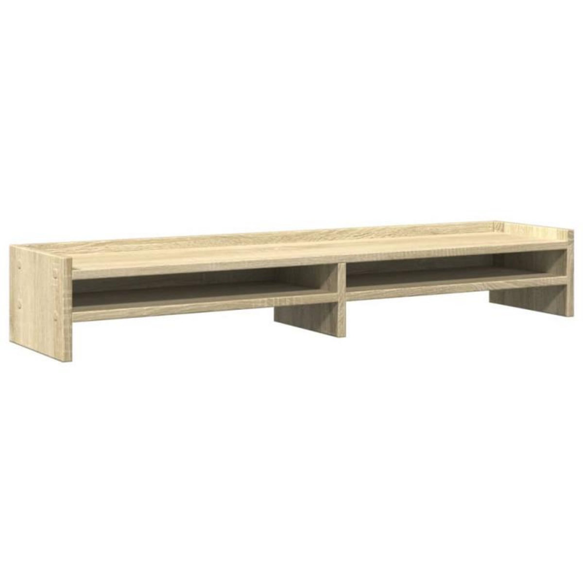 VIDAXL Support de moniteur chêne sonoma 100x24x16 cm bois d ingénierie