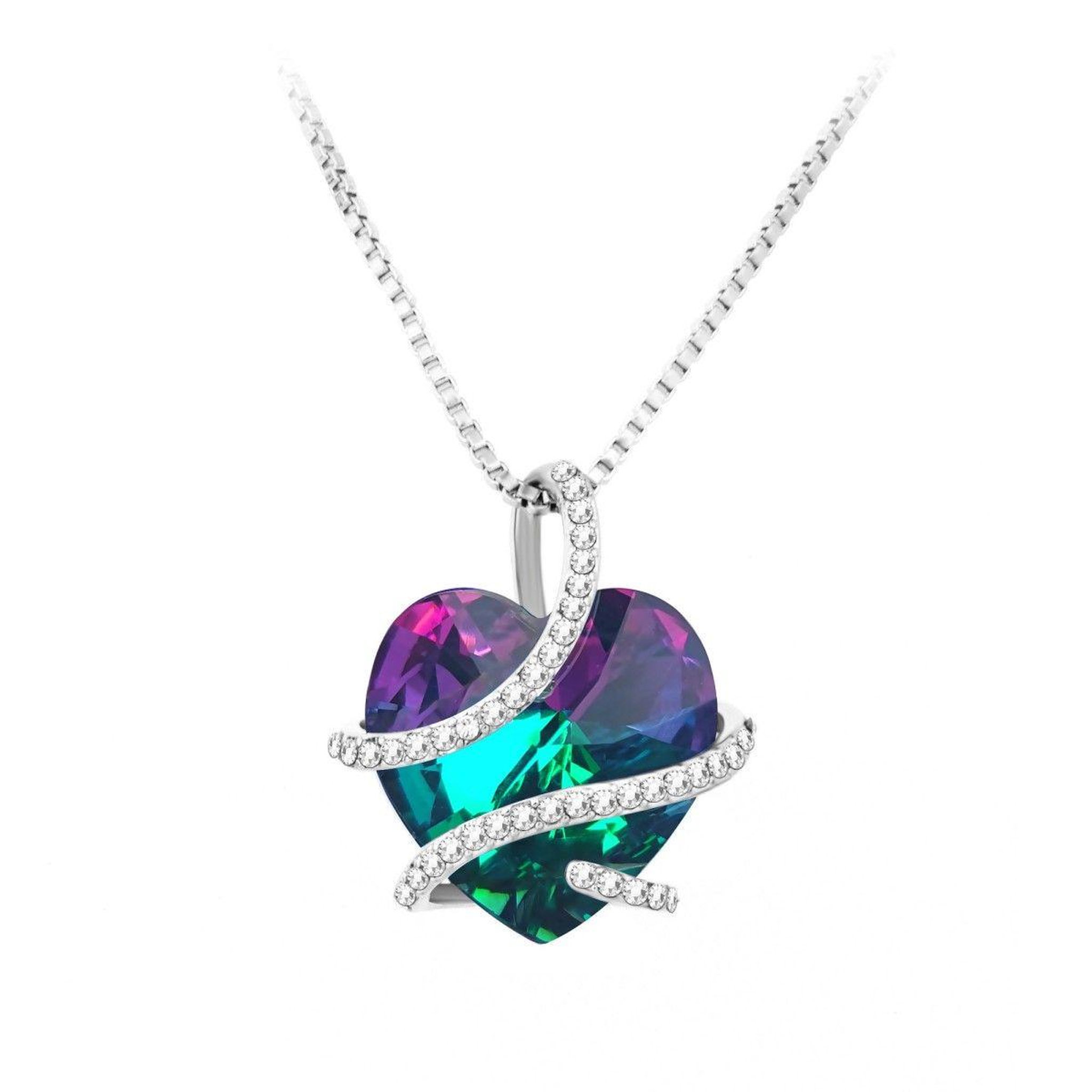 SC CRYSTAL Collier coeur par SC Crystal®