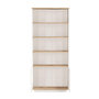 Voir la diapositive 1 : Habitat et Jardin Bibliothèque en bois  FR16  - 75 x 26 x 168 cm - Pin atlantiqueBlanc