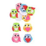 Paris Prix Lot de 8 Stickers Feutrine  Hello Jungle  14cm Multicolore