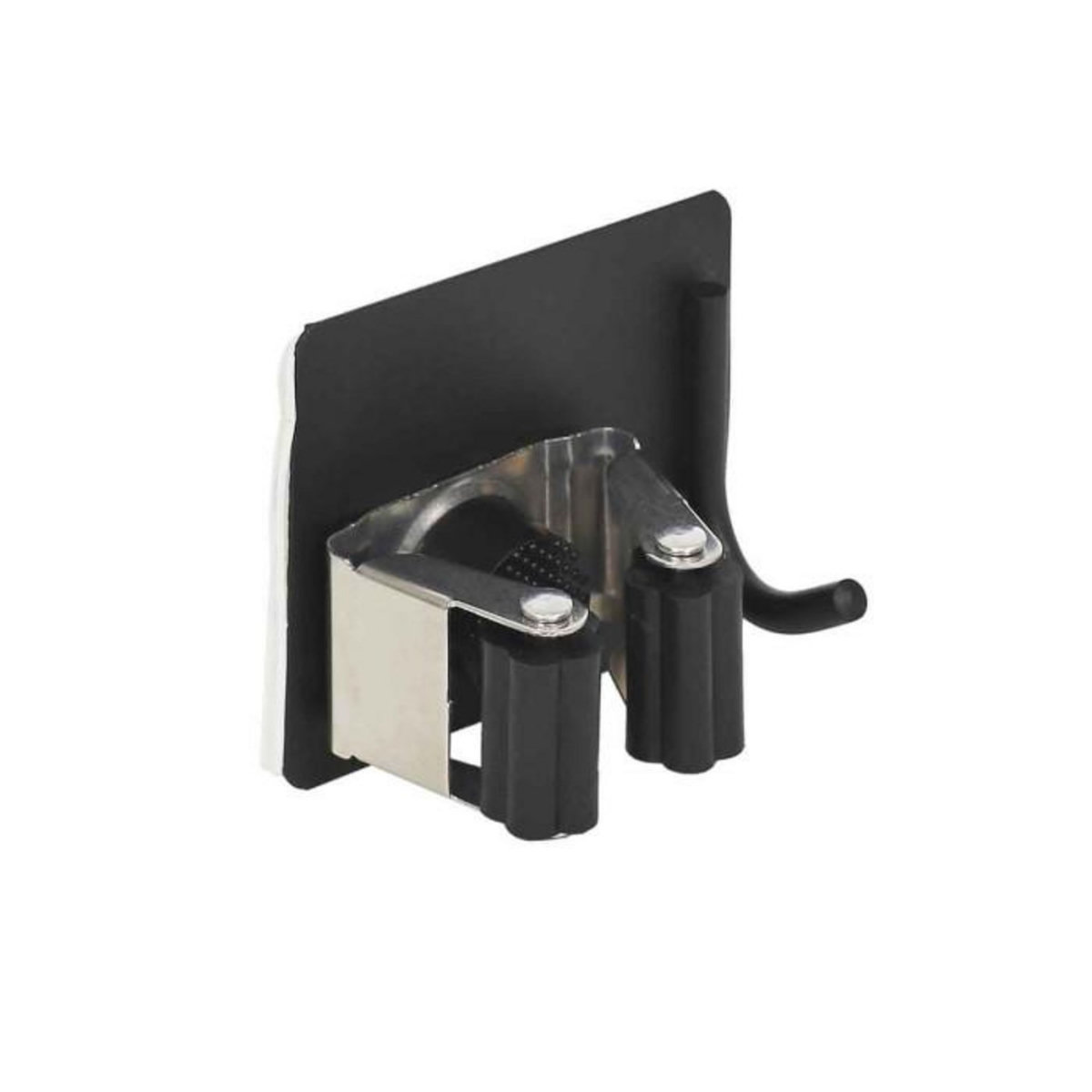 Paris Prix Accroche-Tout Adhésif  Surfaces Lisses  7cm Noir