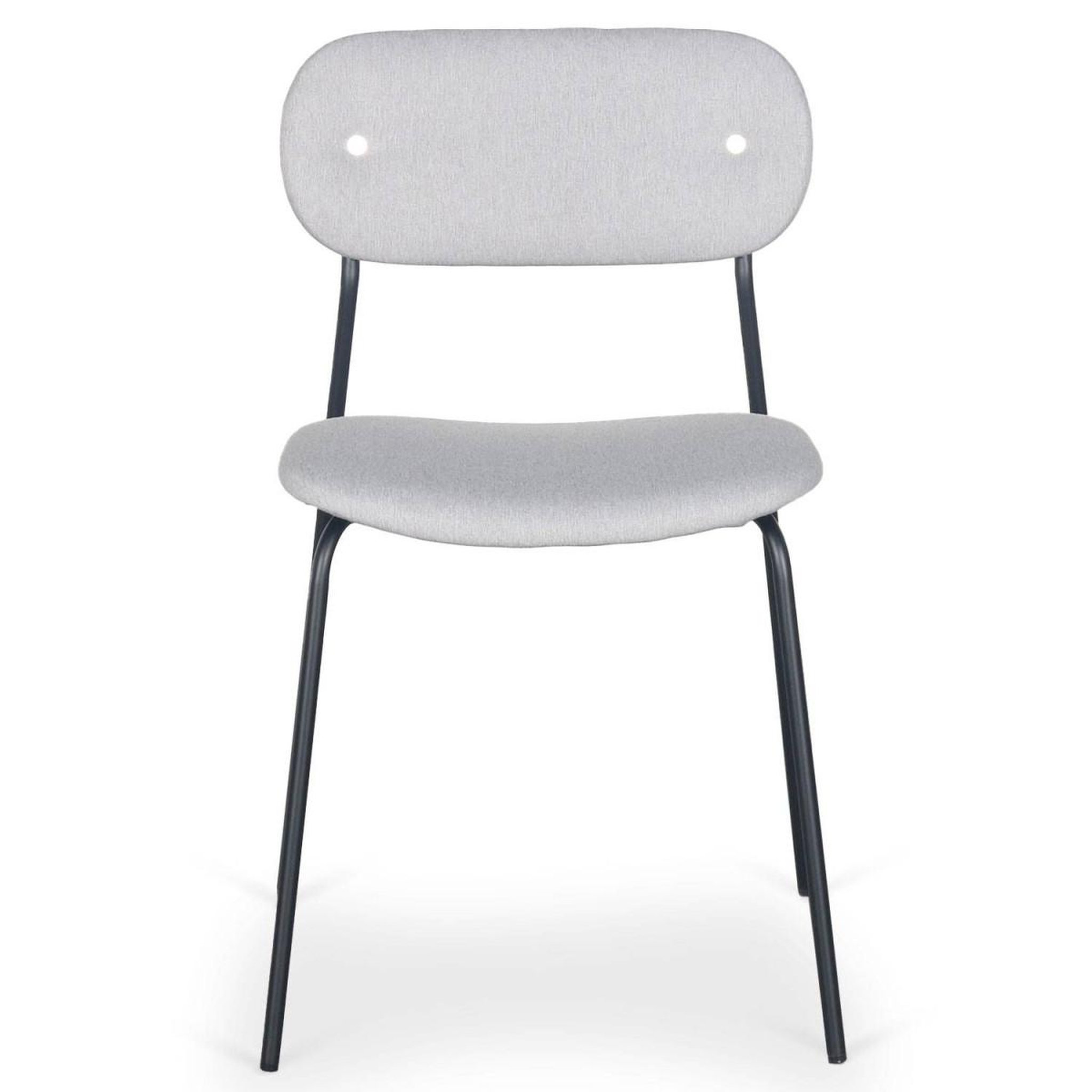 Voir la diapositive 4 : Paris Prix Lot de 4 Chaises Design  Tyler  80cm Gris