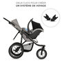 Voir la diapositive 5 : KINDERKRAFT Poussette 3 roues tout-terrain Helsi 2