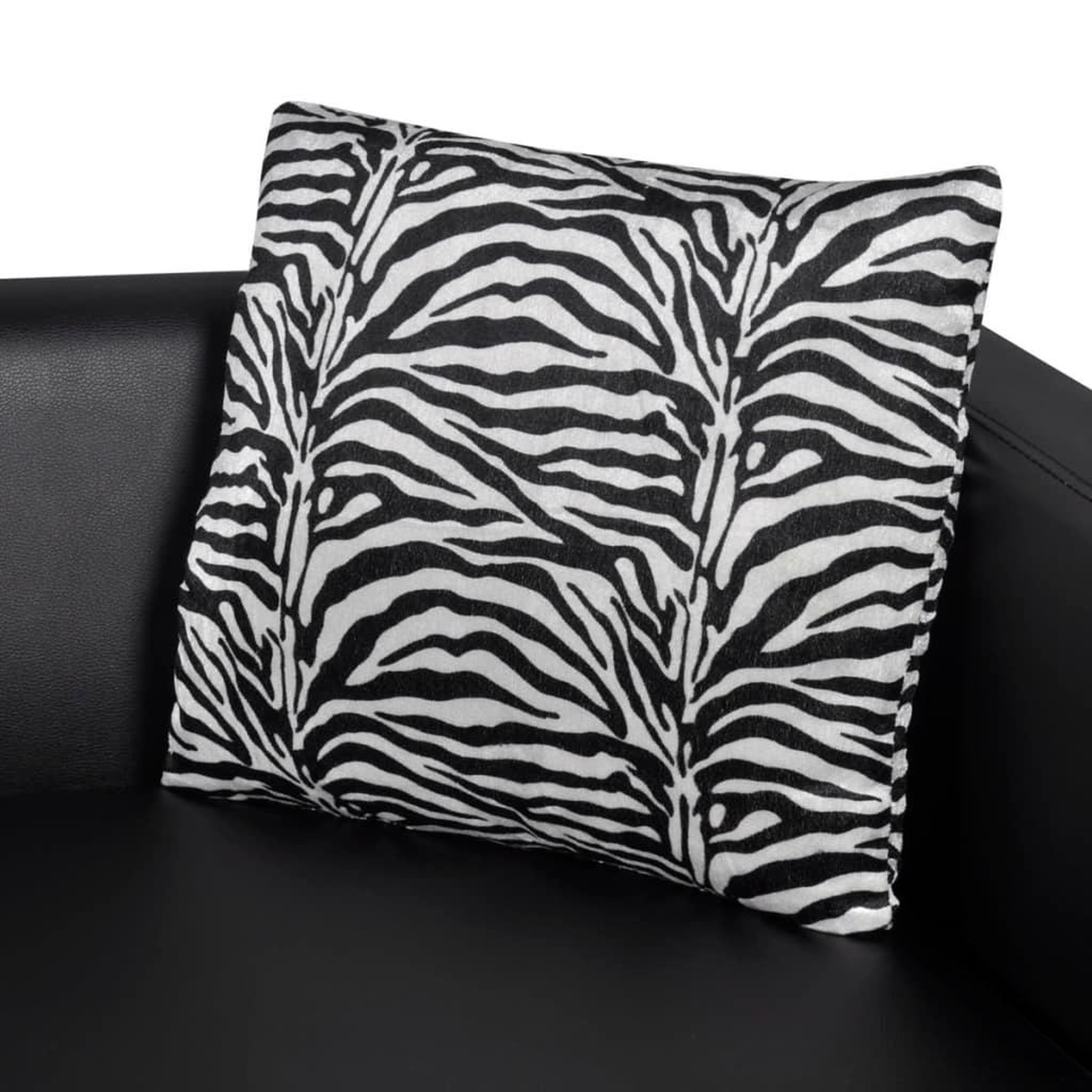 Voir la diapositive 5 : VIDAXL Canape a 3 places Similicuir Noir