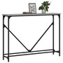 Voir la diapositive 3 : VIDAXL Table console sonoma gris 102x22,5x75 cm bois d'ingenierie