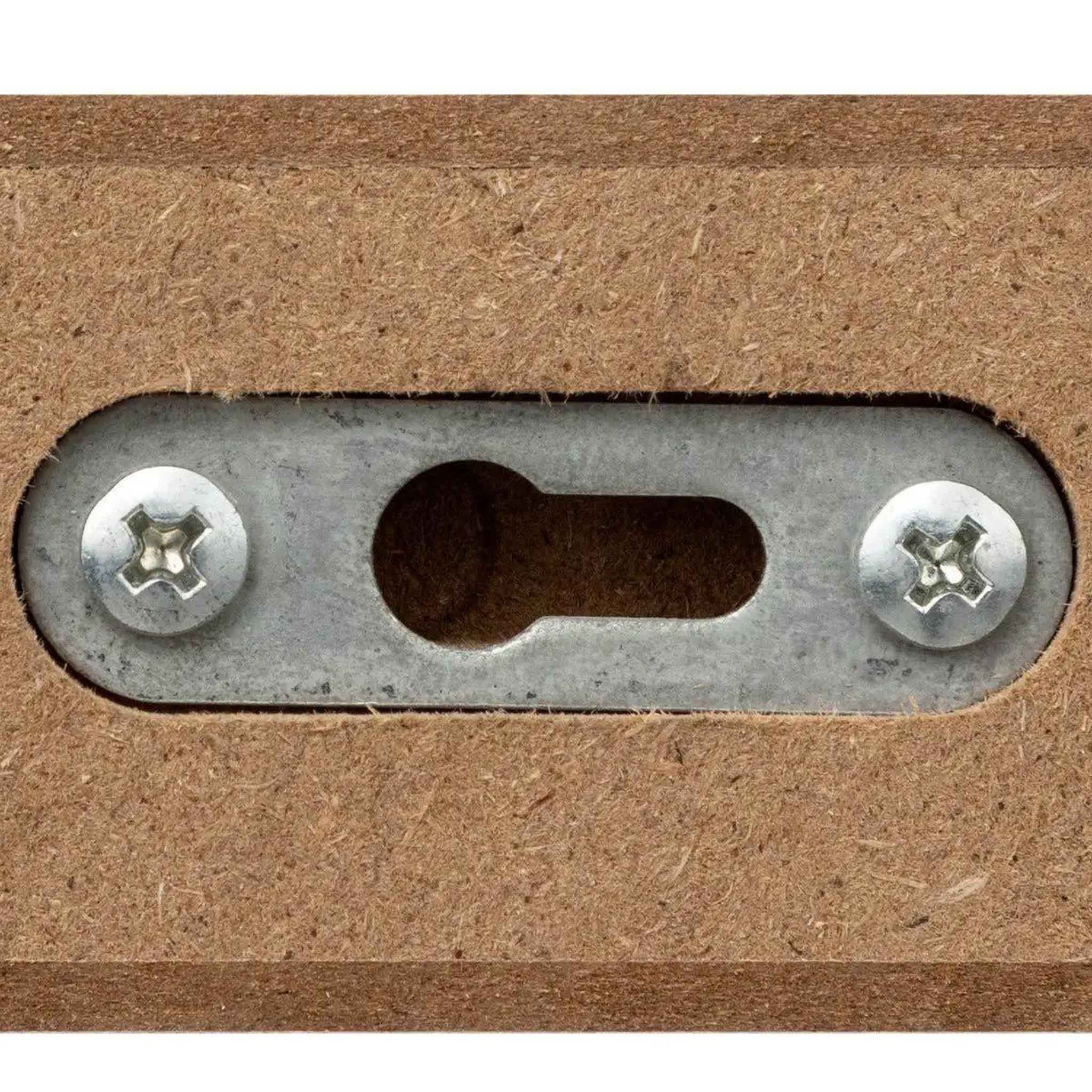 Voir la diapositive 2 : FIVE Étagère d'angle murale  fixy  25cm chêne naturel