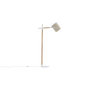 Voir la diapositive 3 : Paris Prix Lampadaire Design  Dennis  156cm Beige