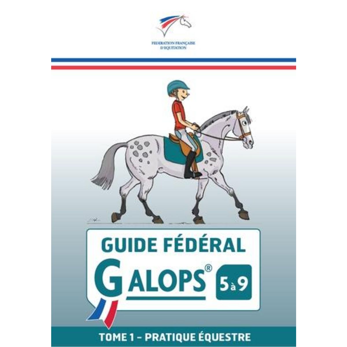 GUIDE FEDERAL GALOP 5 A 9. TOME 1, PRATIQUE EQUESTRE, FFE