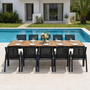 Voir la diapositive 5 : CONCEPT USINE Salon de jardin 10 places avec table 240cm effet bois ESPERANCE