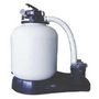 Voir la diapositive 2 : GRE Piscine hors sol acier ovale - Blanche - 6,34 x 3,99 x H 1,32 m - ATLANTIS