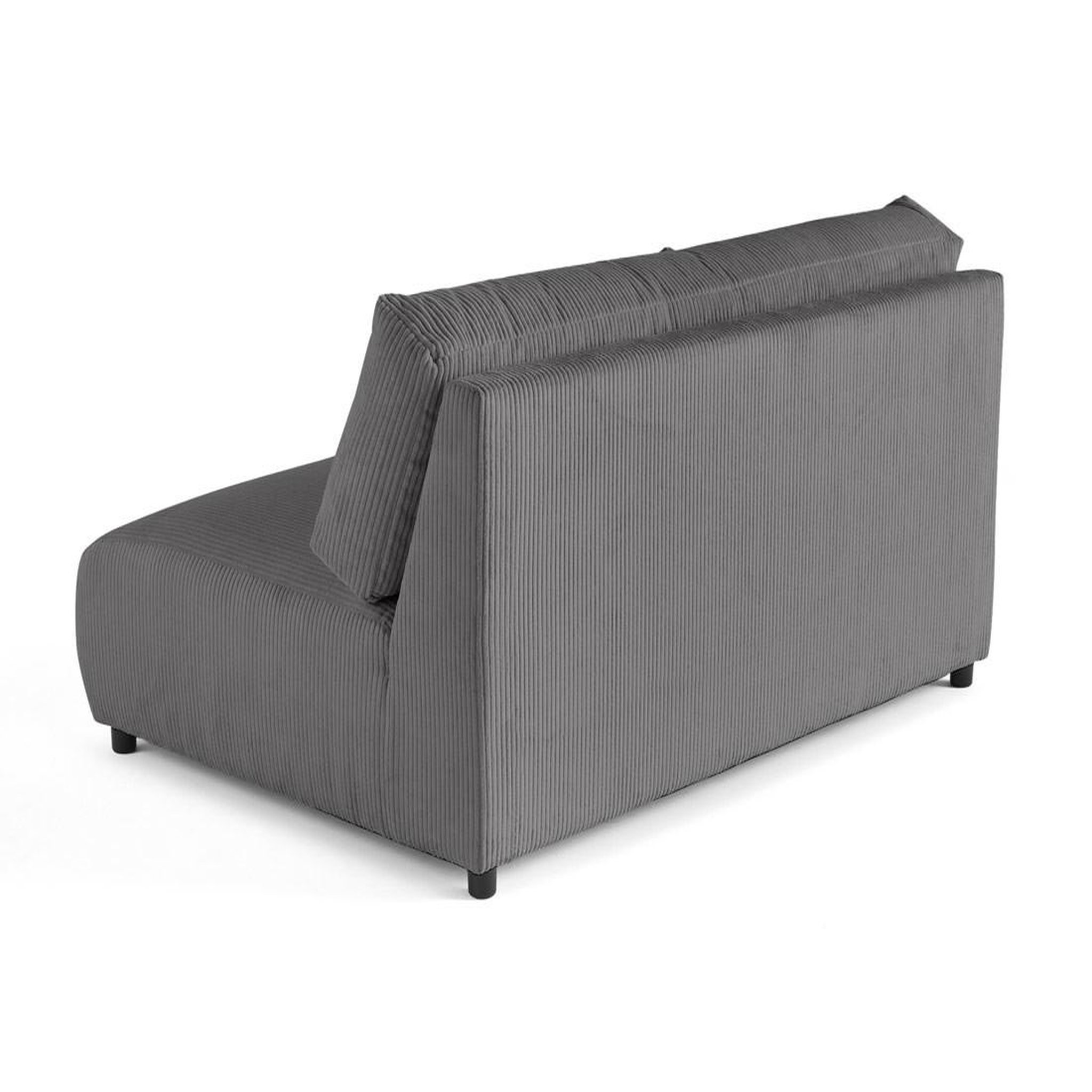 Voir la diapositive 4 : BEST MOBILIER Garance - module d'assise 3 places - en velours côtelé