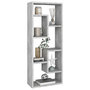 Voir la diapositive 3 : VIDAXL Etagere murale Gris beton 36x16x90 cm Bois d'ingenierie