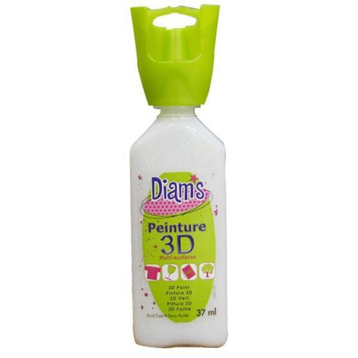 Diam's Peinture 3D multisurface - Glace Neige