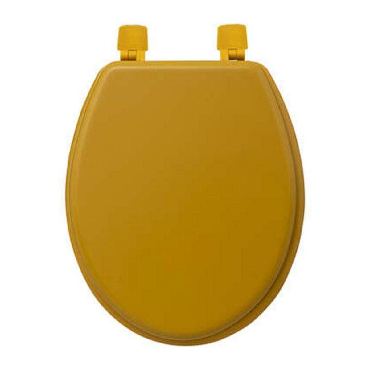 Abattant WC Bois Luxe 43cm Jaune