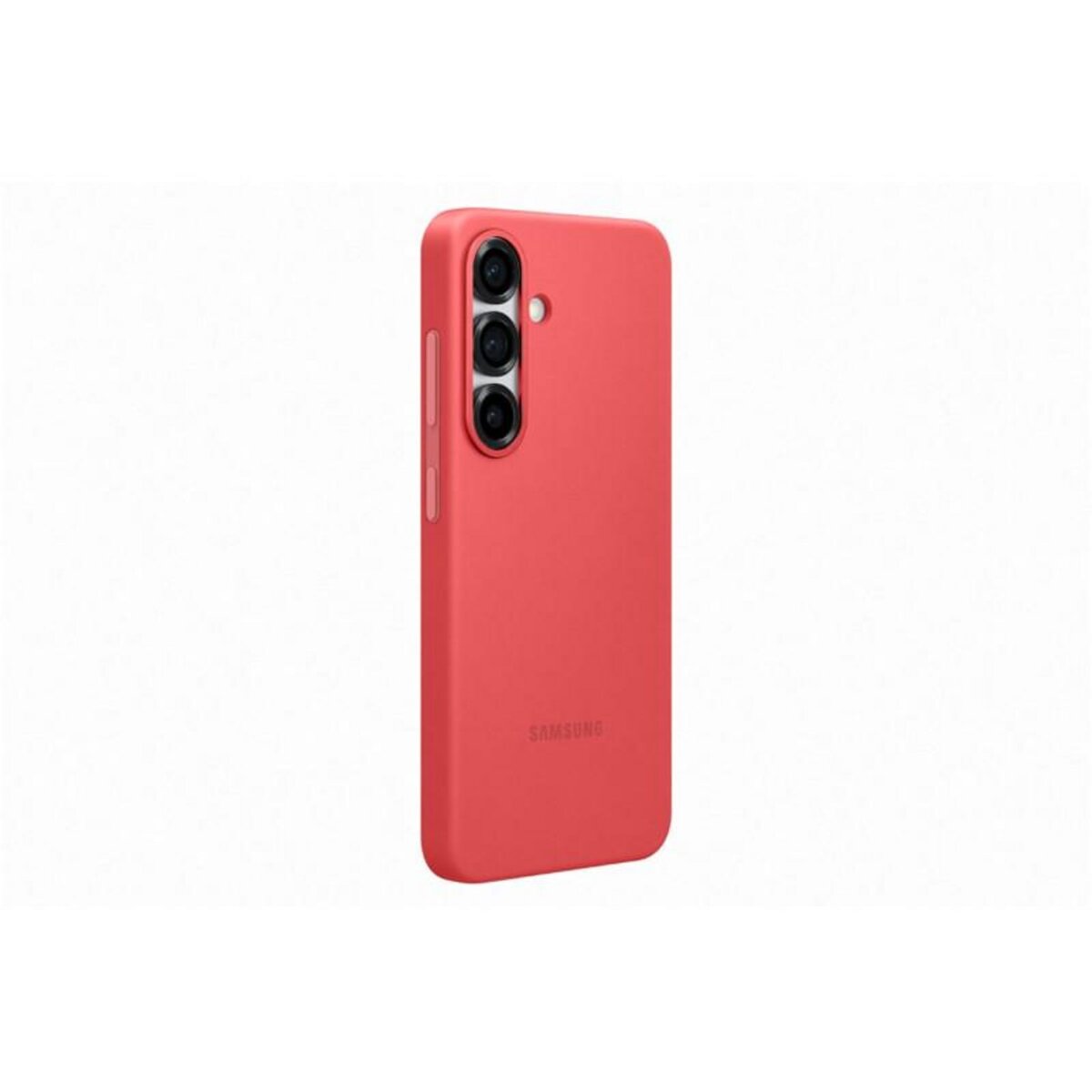 Samsung Coque et étui téléphone mobile Samsung silicone Galaxy S25 Corail