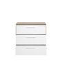 Voir la diapositive 4 : Commode 3 tiroirs L80cm NORWAY