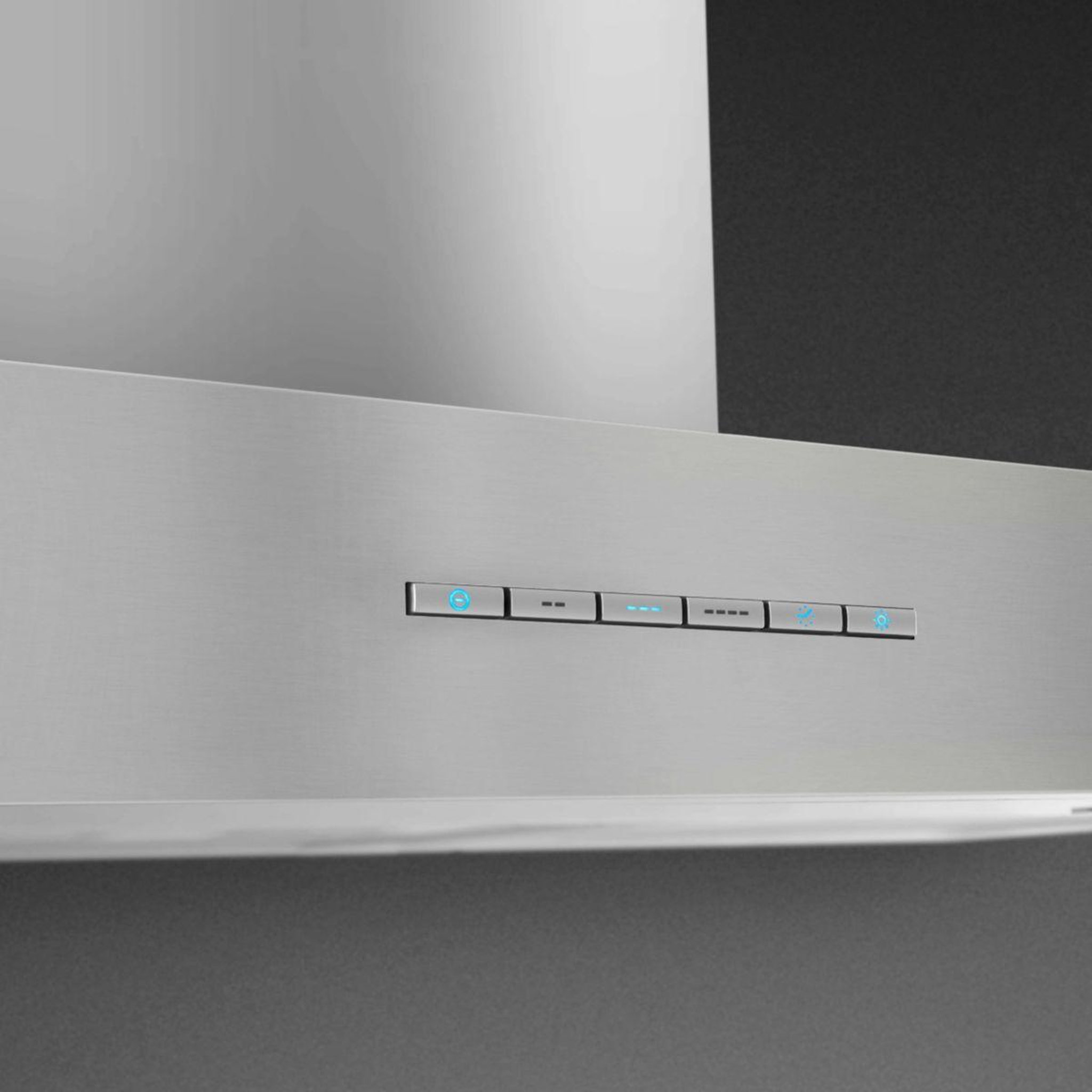 Voir la diapositive 3 : SMEG Hotte décorative murale KBT700XE
