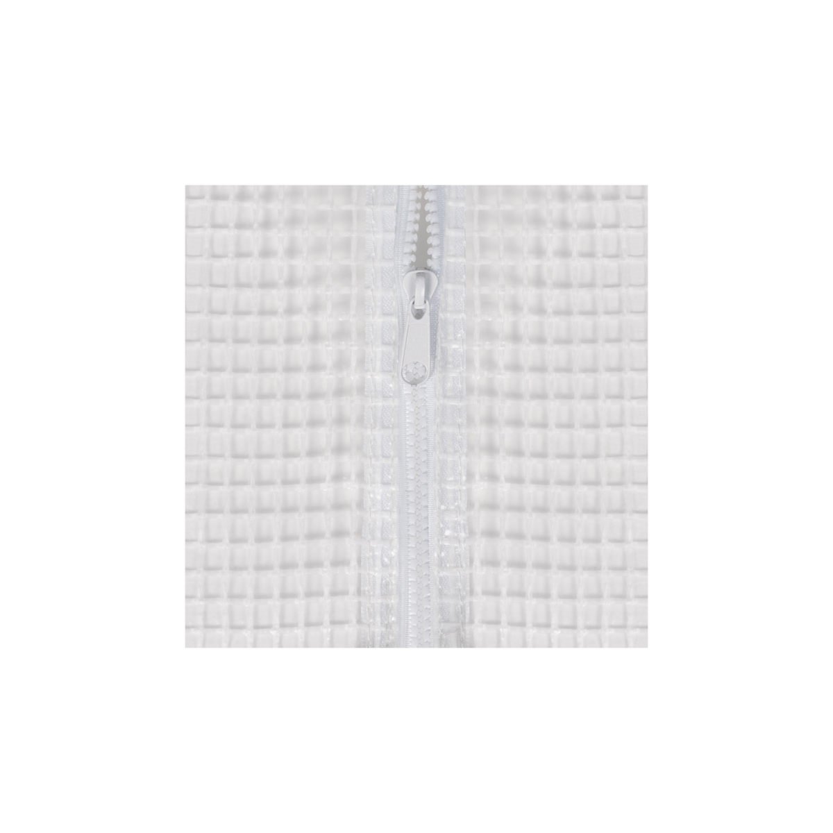 ID MARKET Serre tunnel de jardin 4 saisons 6M² blanche gamme maraîchère ROMA 2x3M