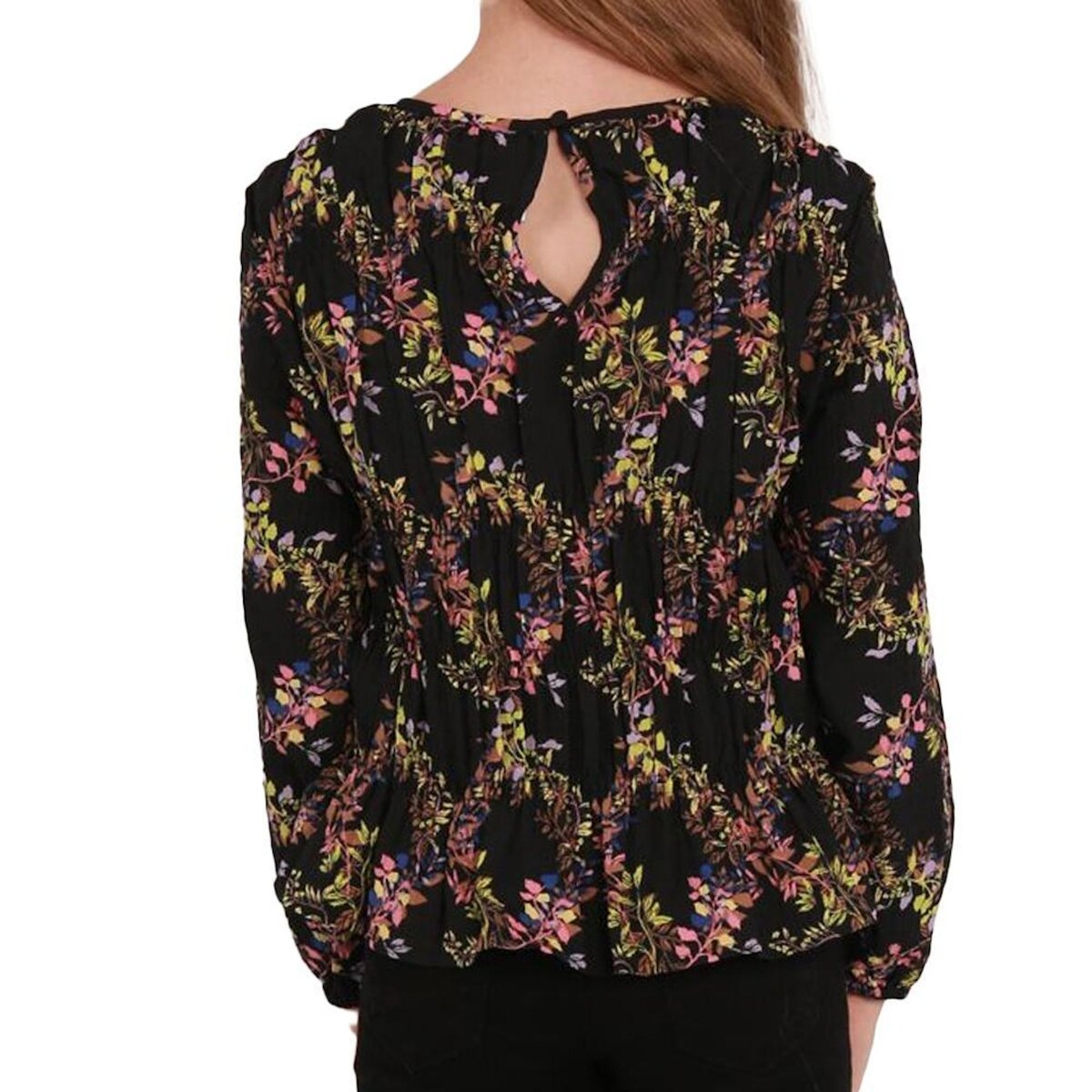 Vero Moda T Shirt Manches Longues  à Motifs Fille Vero Moda Lova