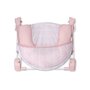Voir la diapositive 3 : MARKET24 Transat - Anneau INGENUITY  de bain pour bébé fille pliable rose