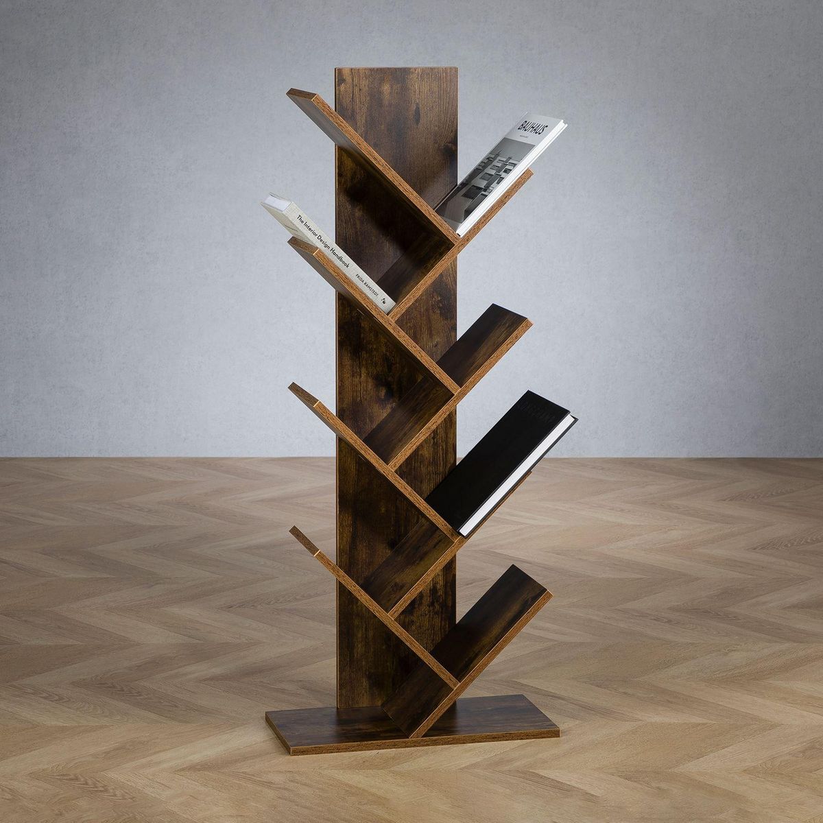 IDIMEX Étagère JULES en forme d'arbre, en bois