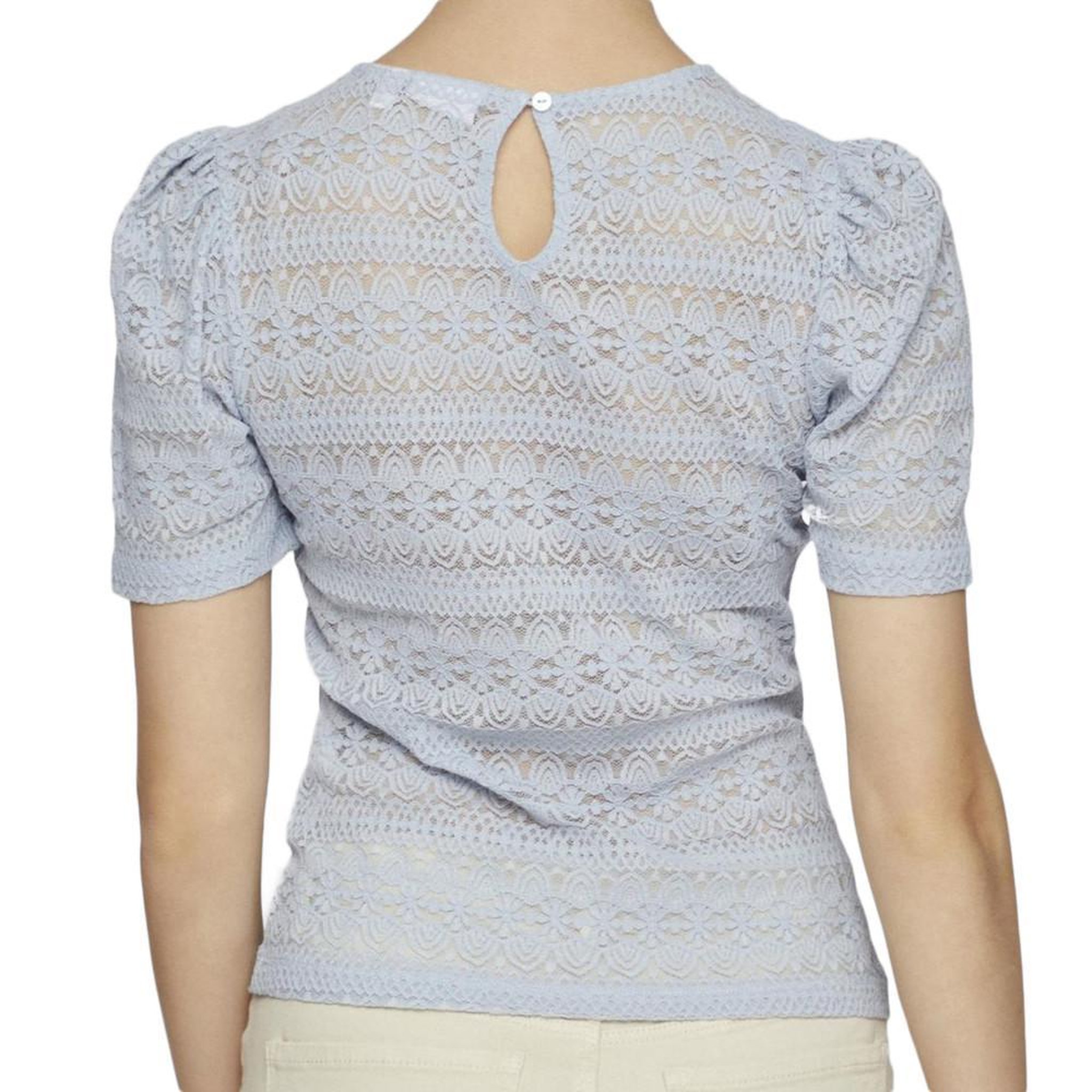 Voir la diapositive 2 : Vila T-Shirt Bleu Vila Femme Vichikka