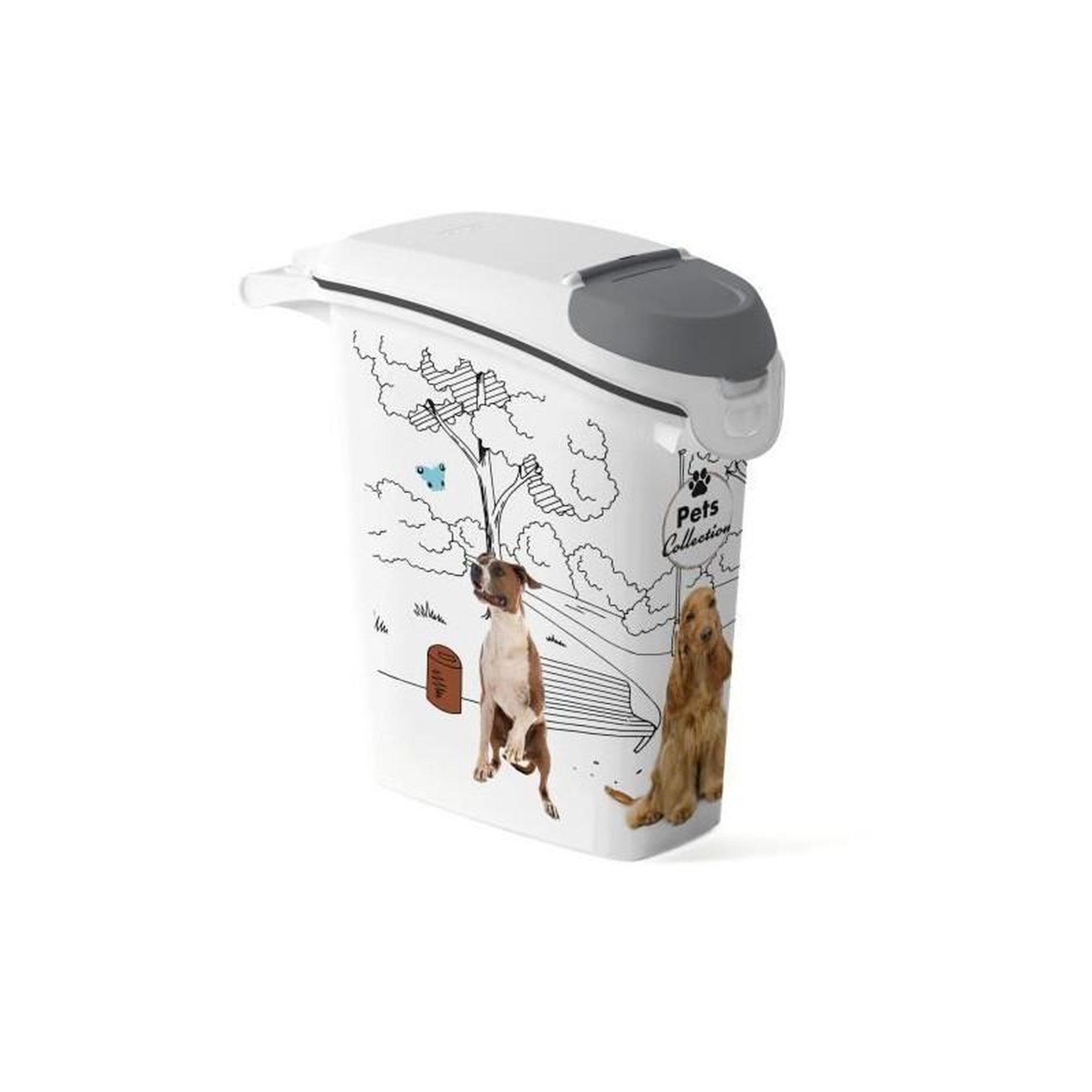 CURVER Boîte de conservation pour aliments pour chiens 10 kg Curver PetLife