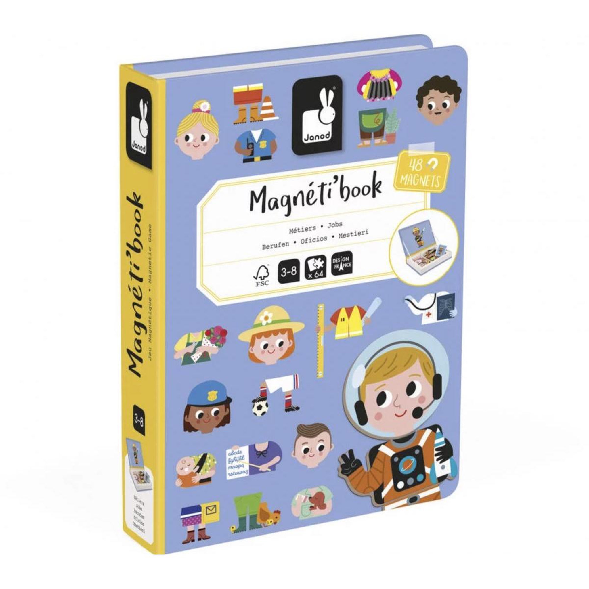 JANOD Magneti Book theme Metiers
