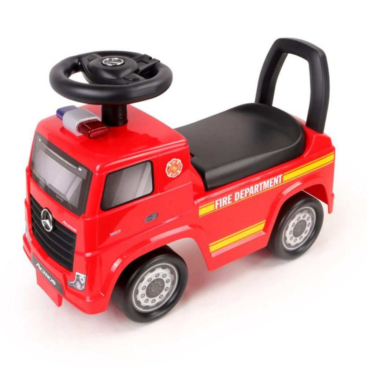 TURBO CHALLENGE Trotteur Turbo Challenge Mercedes Benz Actros Pompier Rouge