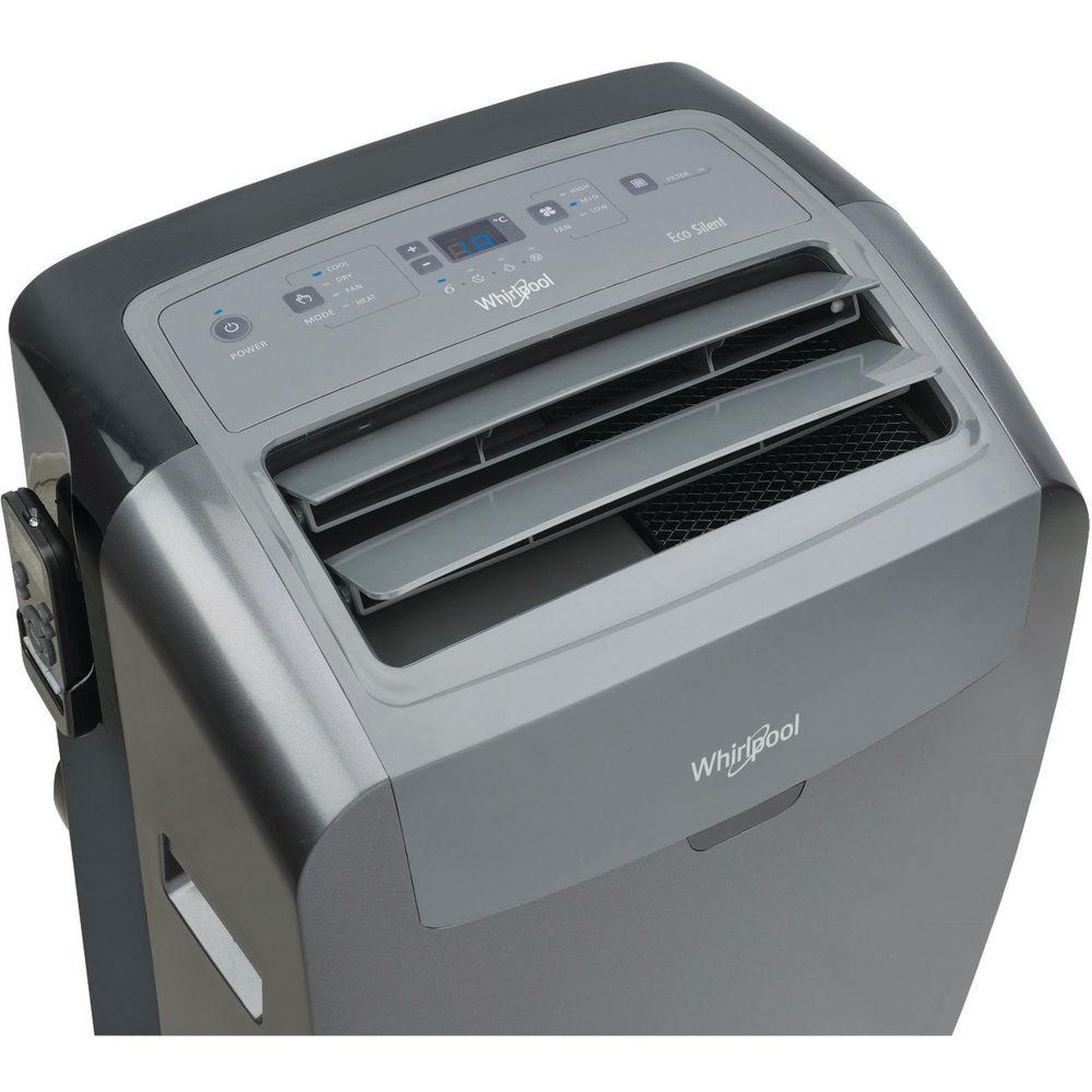 Voir la diapositive 3 : Whirlpool Climatiseur mobile réversible 3500w 35m2 - PACB212HP