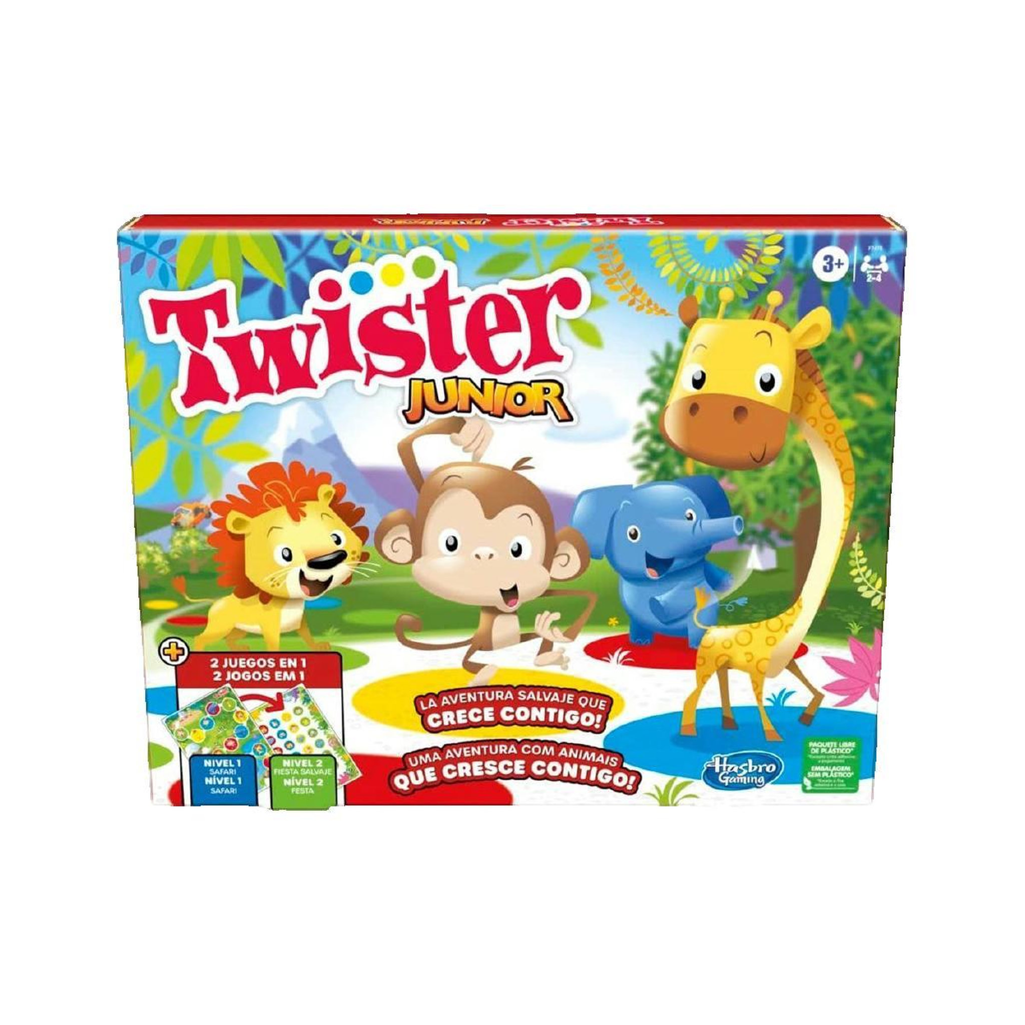 HASBRO Jeu de société Hasbro Twister Junior multicolore