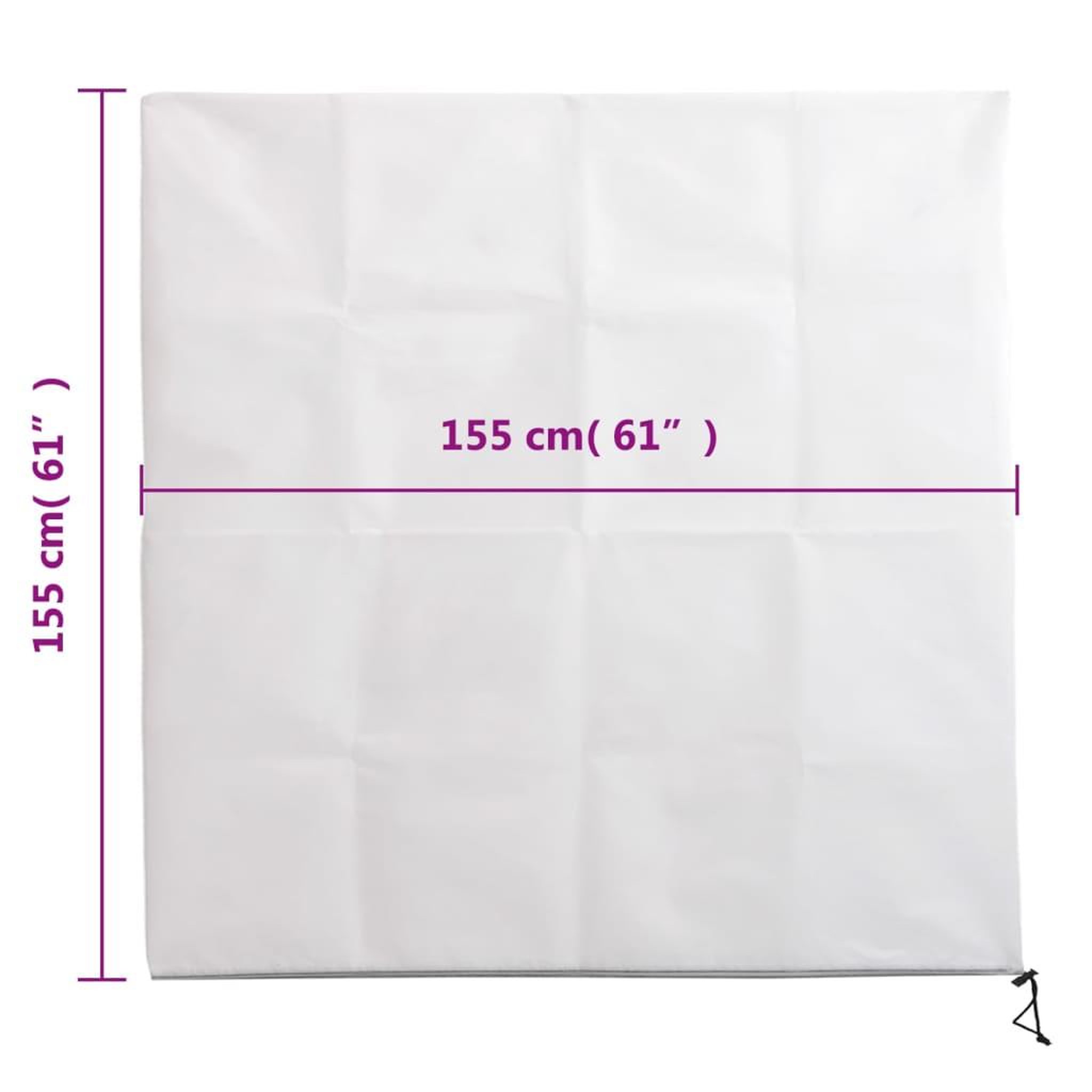 Voir la diapositive 6 : VIDAXL Housses de protection pour plantes avec fermeture eclair 4 pcs