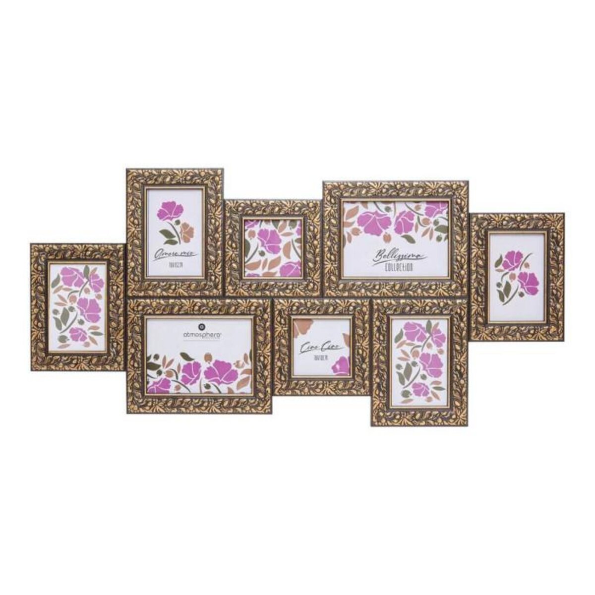 ATMOSPHERA Pêle-Mêle 8 Photos  Alda  87cm Noir