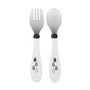 Voir la diapositive 5 : CHICCO Coffret repas black and white Bal 18M+