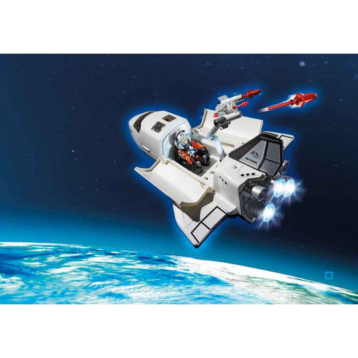 PLAYMOBIL 6196 - Navette spatiale et spationautes