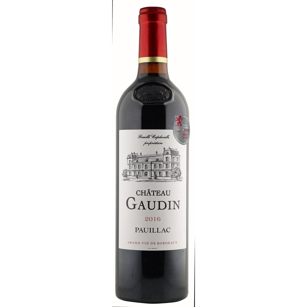 Château Gaudin Pauillac Rouge 2016