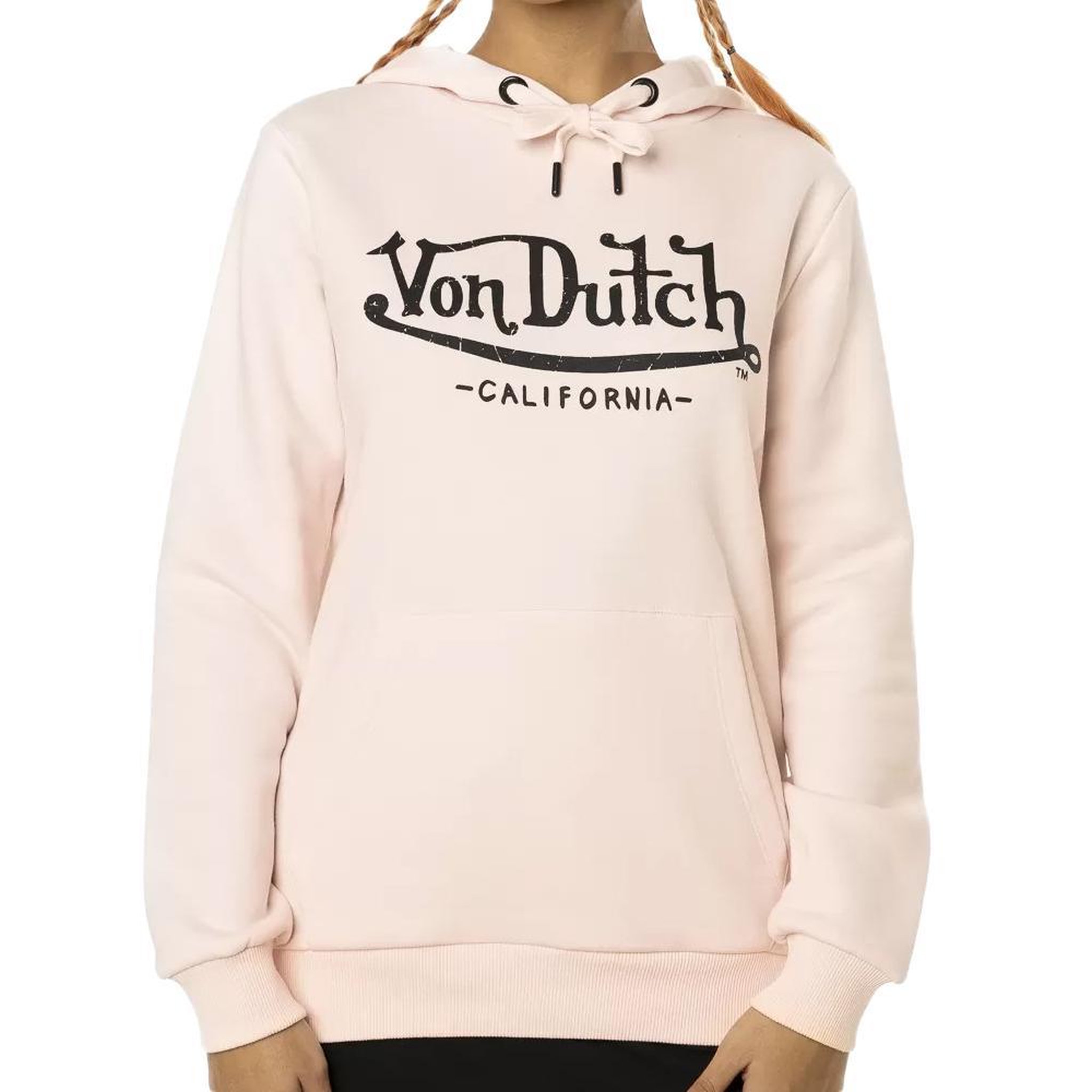 VON DUTCH Sweat Rose Femme Von Dutch Bei. Coloris disponibles : Rose