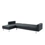 Voir la diapositive 7 : Canapé d'angle convertible réversible 4 places simili LUXOR XXL