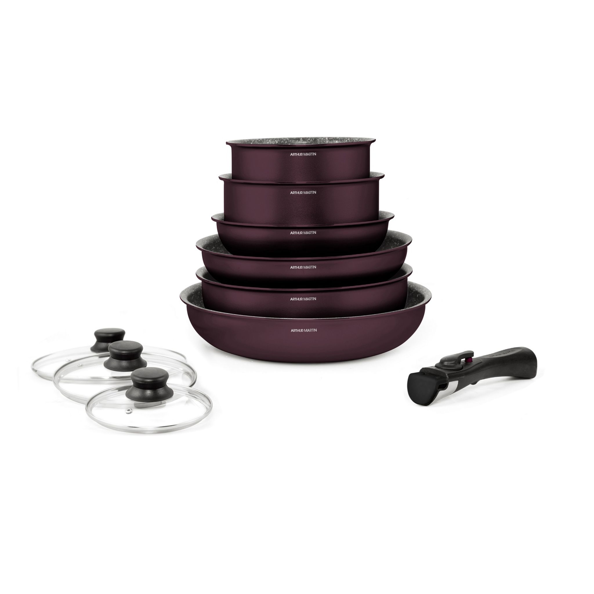 Batterie de Cuisine 20 pièces Arthur Martin - Livraison offerte