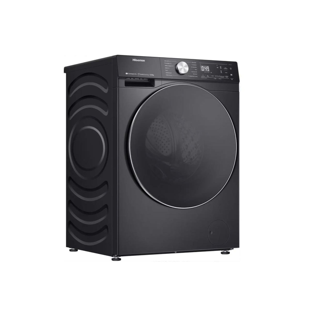 Hisense Lave-linge frontal 10.5 kg 1400 tours/min noir - WF5S1045BB