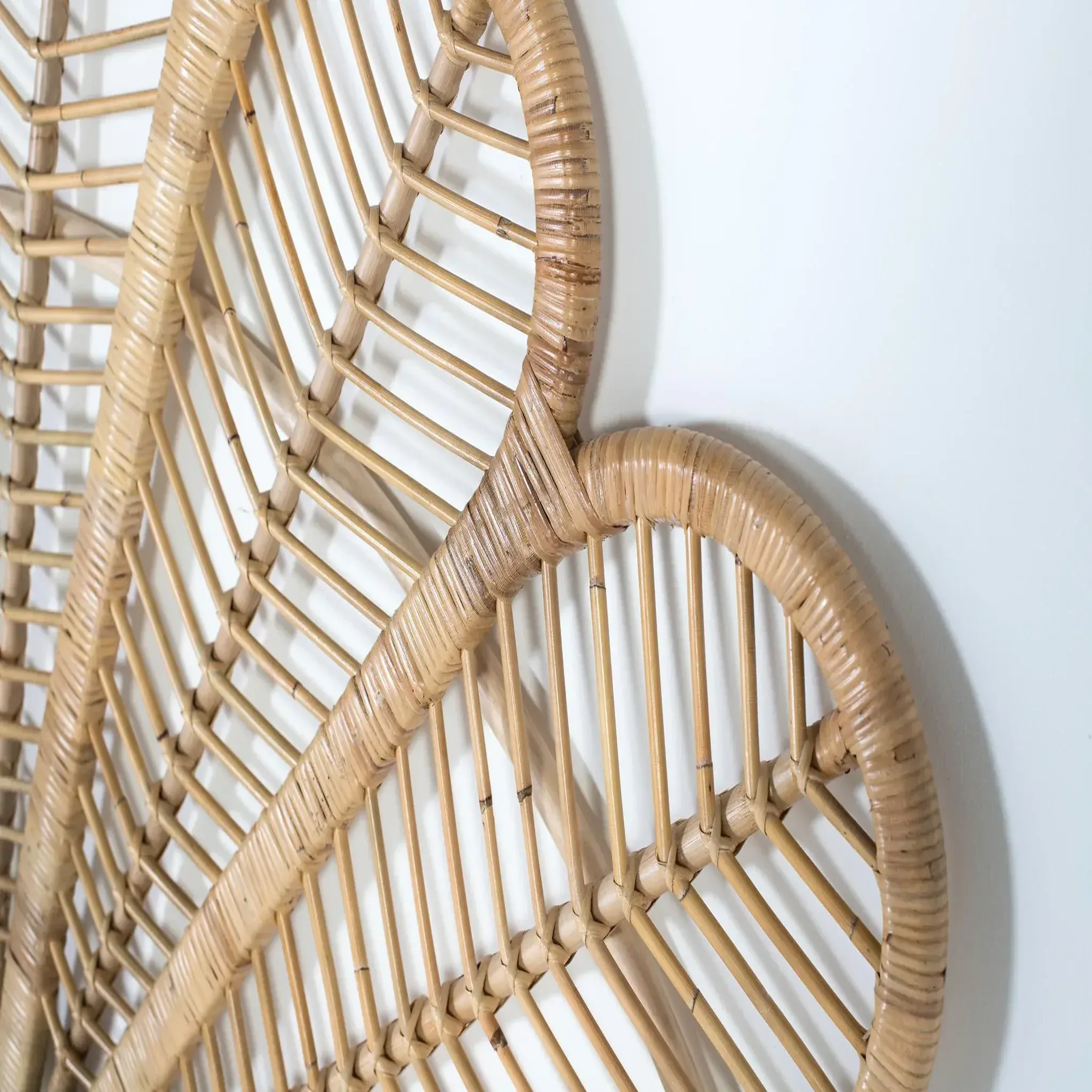 Voir la diapositive 4 : GINER Y COLOMER SL Tête de lit en rotin naturel 180 cm style méditerranéen